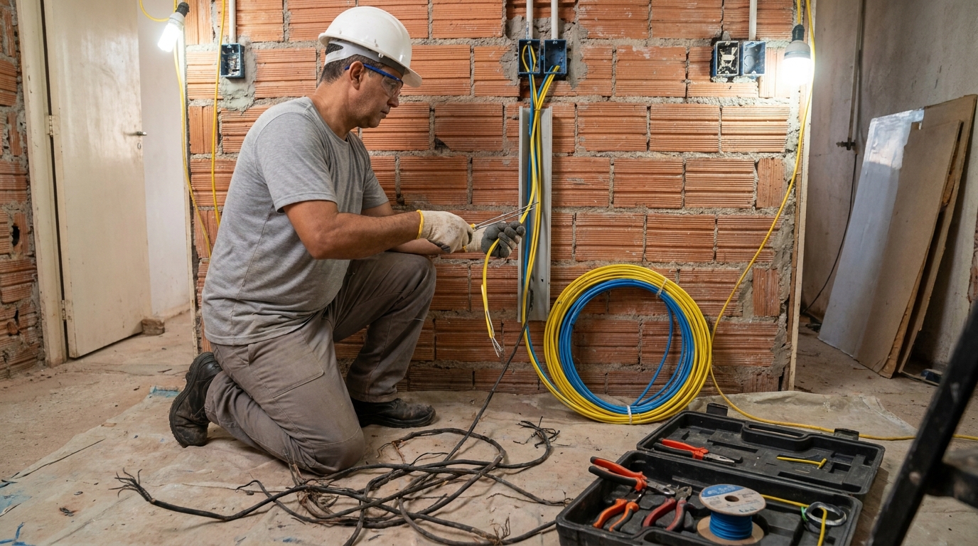 Adequação de Fiação em Recife‑PE
