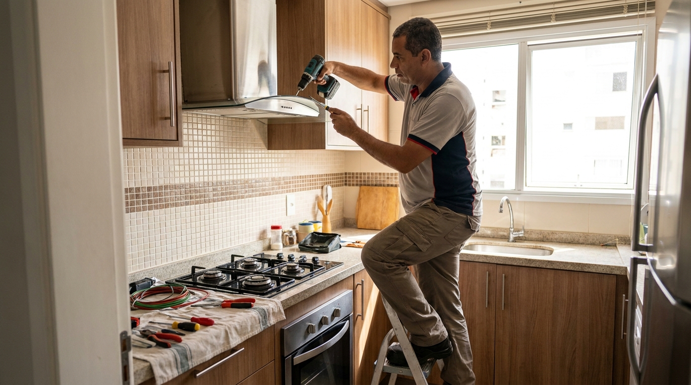 Instalação de Exaustor em Recife‑PE