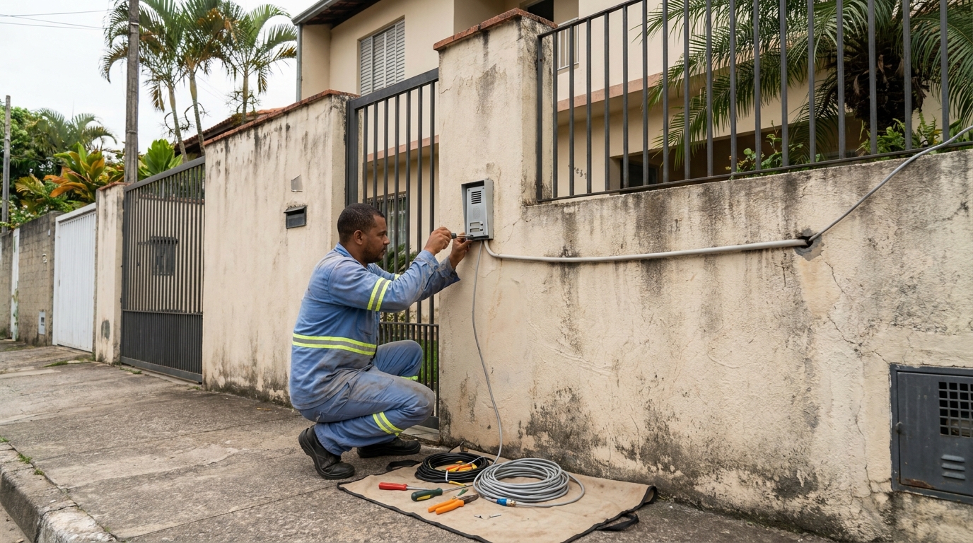 Instalação de Vídeo Porteiro em Recife‑PE