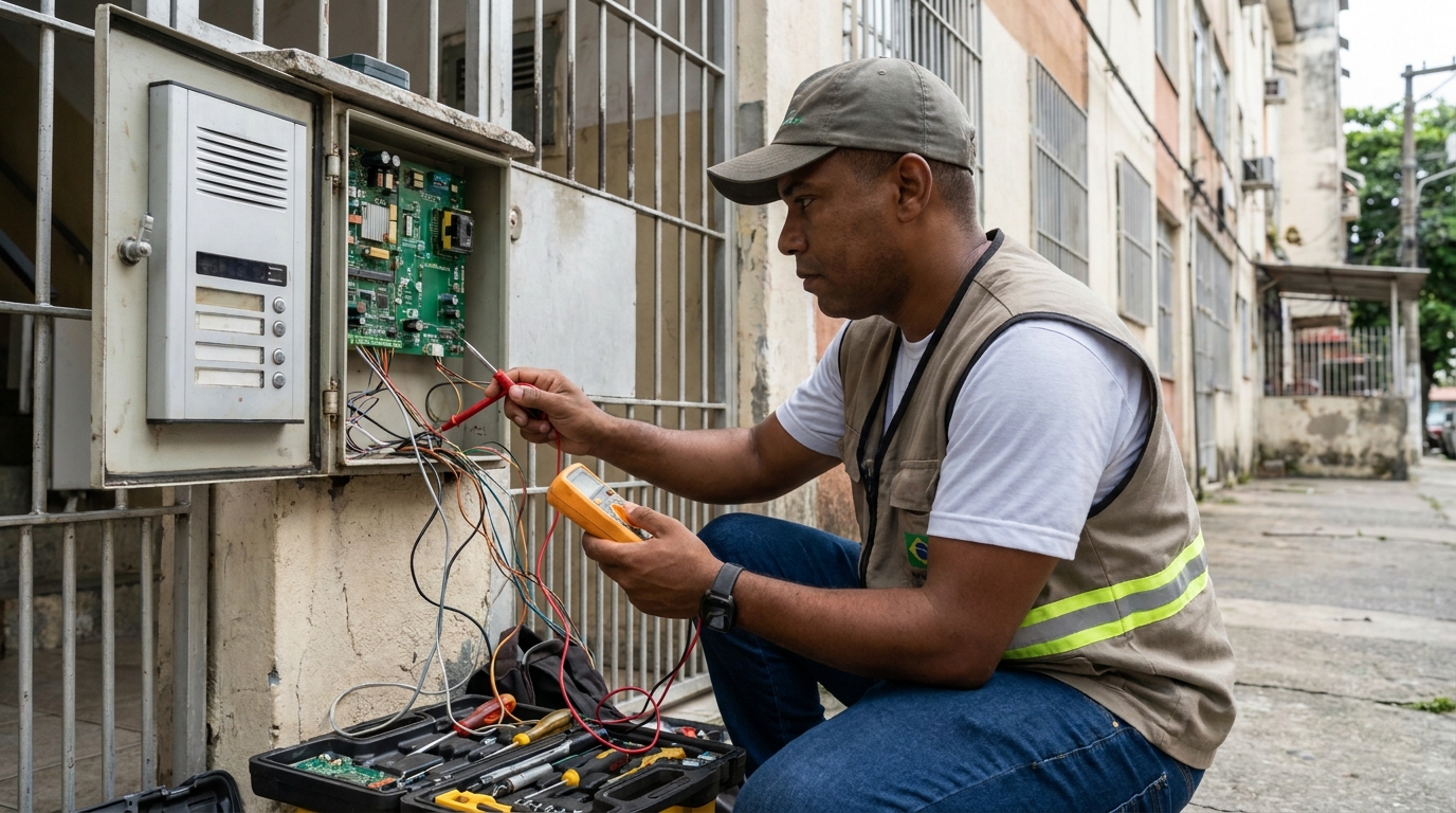 Reparo de Placa e Campainha em Recife‑PE